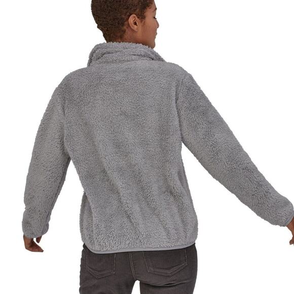 Patagonia Women's Los Gatos 1/4 Zip Fleece Pulleover Jacket  Salt Gray Sz Medium - Picture 3 of 9
